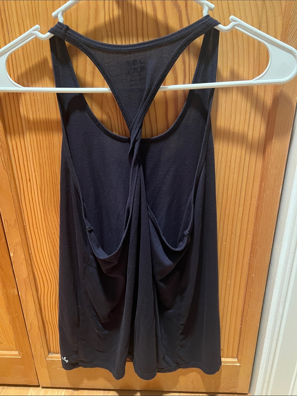 JoyLab Navy Racerback Workout Tank - Picture 4 of 4